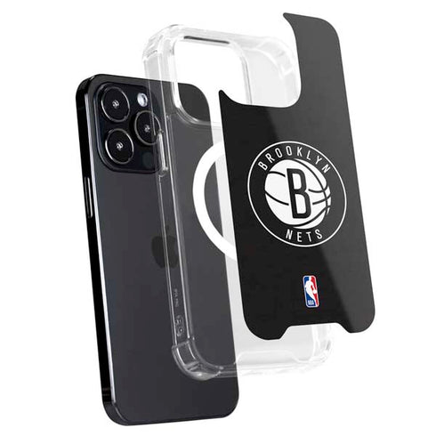 NBA Brooklyn Nets Distressed iPhone 13 Pro Max MagSafe Case