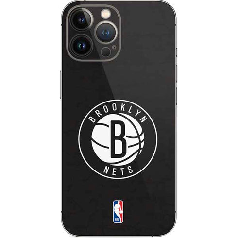 NBA Brooklyn Nets Distressed iPhone 13 Pro Max Skin