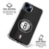 NBA Brooklyn Nets Distressed iPhone 14 Clear Case