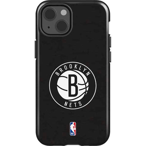 NBA Brooklyn Nets Distressed iPhone 14 Impact Case