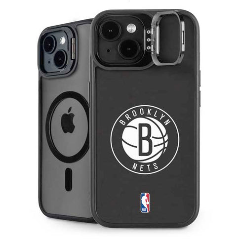NBA Brooklyn Nets Distressed iPhone 14 Kickstand Case