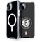 NBA Brooklyn Nets Distressed iPhone 14 Plus MagSafe Case
