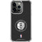 NBA Brooklyn Nets Distressed iPhone 14 Pro Clear Case