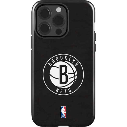 NBA Brooklyn Nets Distressed iPhone 14 Pro Impact Case