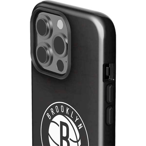 NBA Brooklyn Nets Distressed iPhone 14 Pro Impact Case
