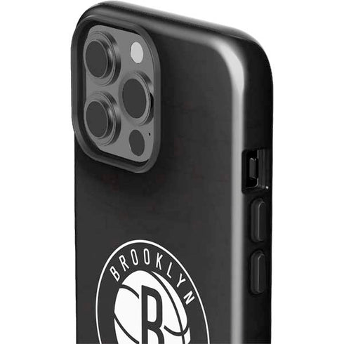 NBA Brooklyn Nets Distressed iPhone 14 Pro Max Impact Case