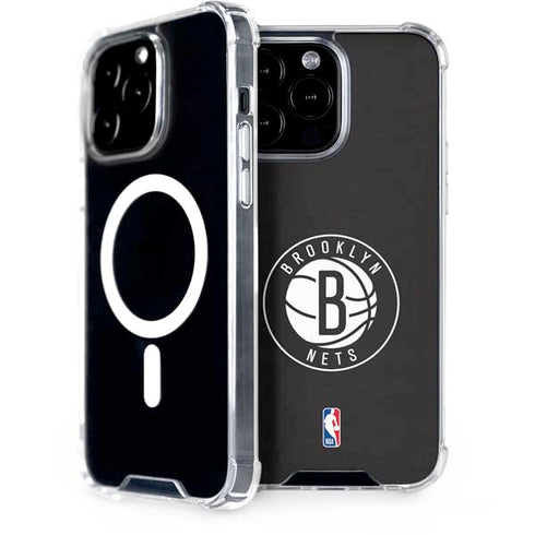 NBA Brooklyn Nets Distressed iPhone 14 Pro Max MagSafe Case