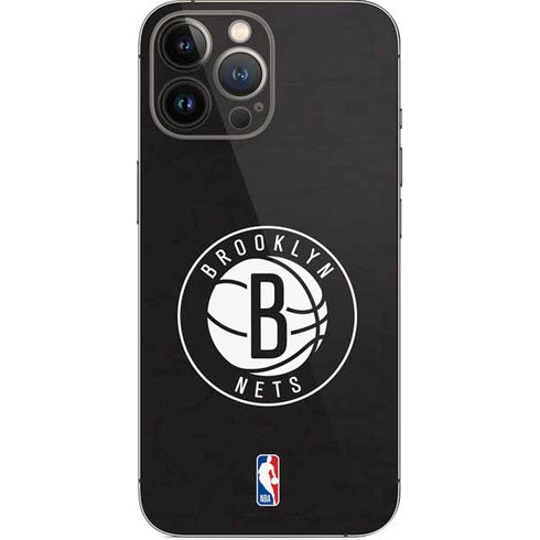 NBA Brooklyn Nets Distressed iPhone 14 Pro Max Skin