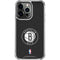 NBA Brooklyn Nets Distressed iPhone 15 Pro Clear Case