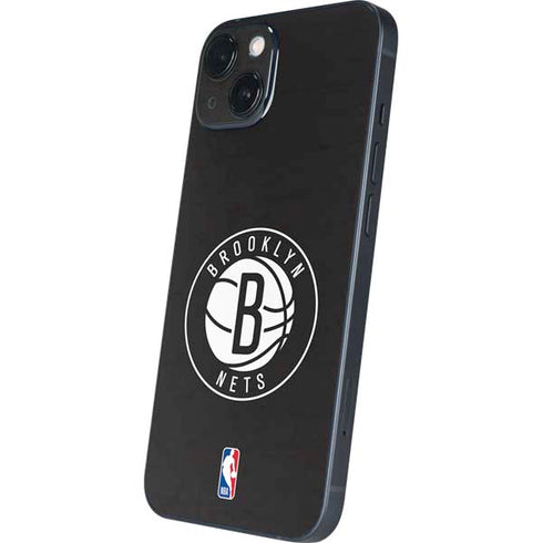NBA Brooklyn Nets Distressed iPhone 15 Skin