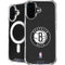 NBA Brooklyn Nets Distressed iPhone 16 Plus MagSafe Case