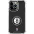 NBA Brooklyn Nets Distressed iPhone 16 Pro Clear Case
