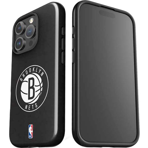 NBA Brooklyn Nets Distressed iPhone 16 Pro Impact Case