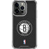NBA Brooklyn Nets Distressed iPhone 16 Pro Max Clear Case