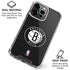 NBA Brooklyn Nets Distressed iPhone 16 Pro Max Clear Case