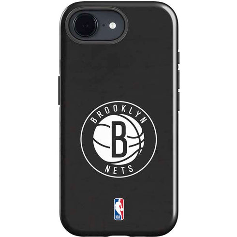 NBA Brooklyn Nets Distressed iPhone 16e Impact Case