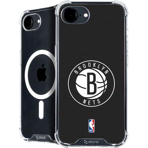 NBA Brooklyn Nets Distressed iPhone 16e MagSafe Case