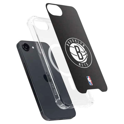 NBA Brooklyn Nets Distressed iPhone 16e MagSafe Case