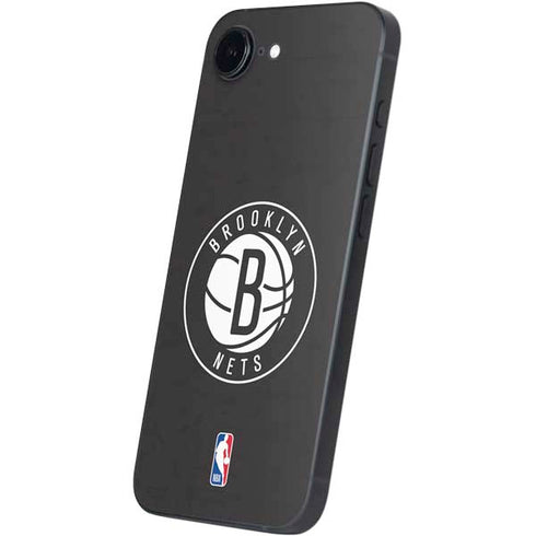 NBA Brooklyn Nets Distressed iPhone 16e Skin