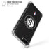 NBA Brooklyn Nets Distressed iPhone 7/8 Plus Clear Case