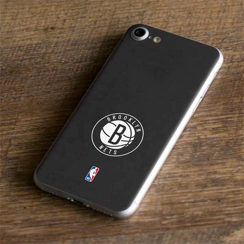 NBA Brooklyn Nets Distressed iPhone 8 Skin