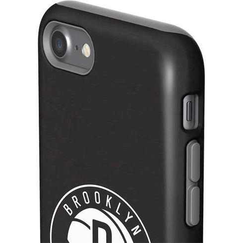 NBA Brooklyn Nets Distressed iPhone SE (2nd & 3rd Gen) Pro Case