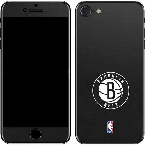 NBA Brooklyn Nets Distressed iPhone SE (2nd & 3rd Gen) Skin