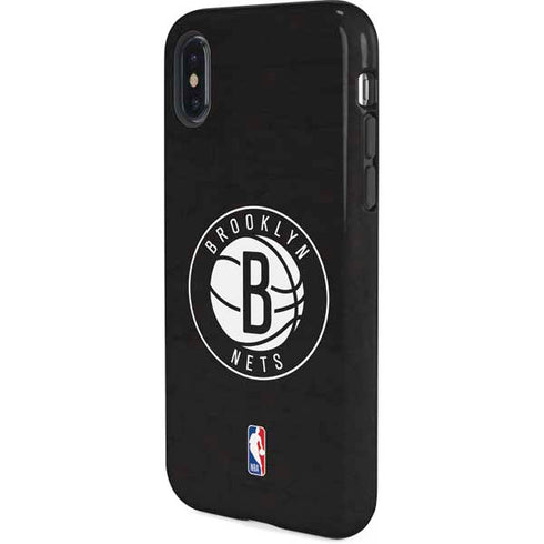 NBA Brooklyn Nets Distressed iPhone X Pro Case