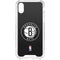 NBA Brooklyn Nets Distressed iPhone XS Clear Case