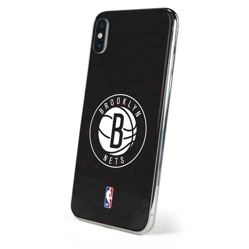 NBA Brooklyn Nets Distressed iPhone XS Max Skin