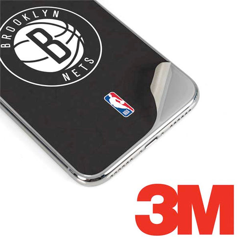 NBA Brooklyn Nets Distressed iPhone XS Max Skin