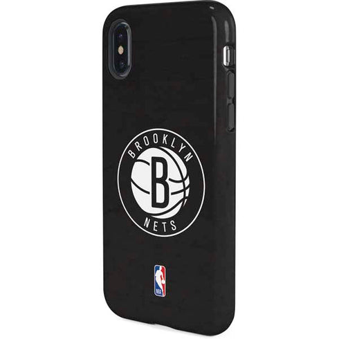 NBA Brooklyn Nets Distressed iPhone XS Pro Case