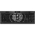 NBA Brooklyn Nets Distressed K95 RGB PLATINUM Mechanical Gaming Keyboard Skin
