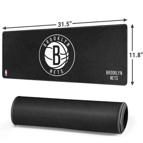 NBA Brooklyn Nets Distressed Gaming Mouse Pad
