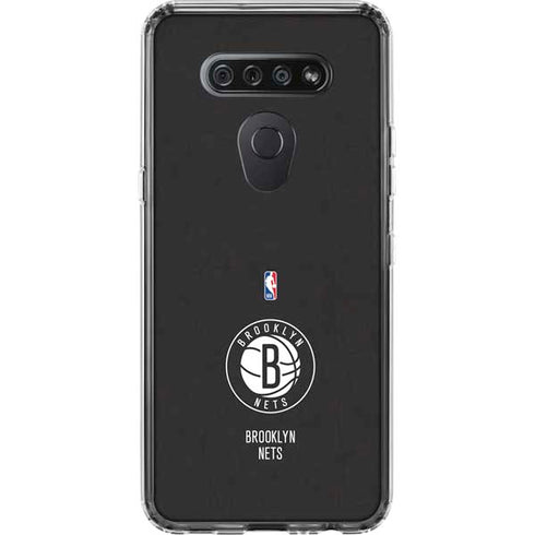 NBA Brooklyn Nets Distressed LG K51/Q51 Clear Case