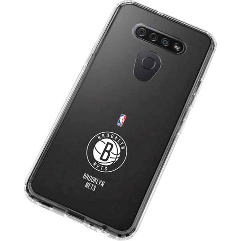 NBA Brooklyn Nets Distressed LG K51/Q51 Clear Case