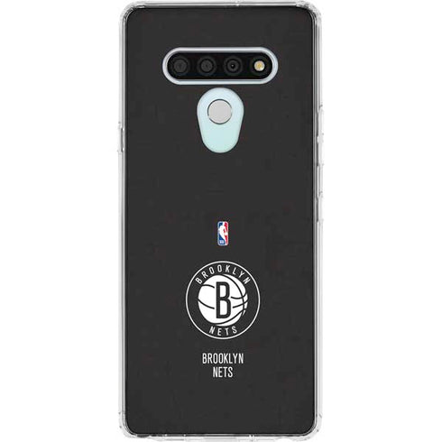 NBA Brooklyn Nets Distressed LG Stylo 6 Clear Case