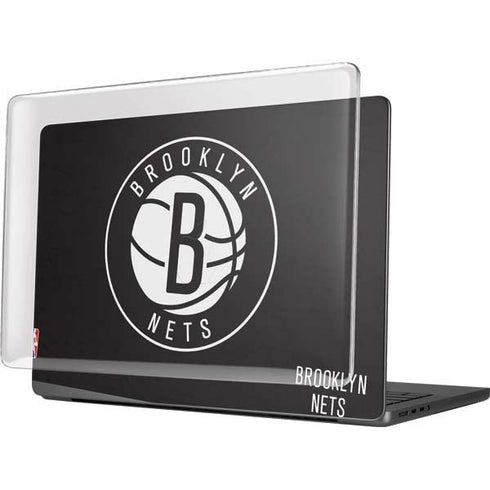 NBA Brooklyn Nets Distressed MacBook Pro 14in (2021-24) Case plus Skin