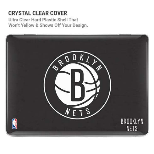 NBA Brooklyn Nets Distressed MacBook Pro 14in (2021-24) Case plus Skin