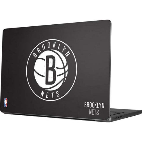 NBA Brooklyn Nets Distressed MacBook Pro 14in (2021-24) Skin