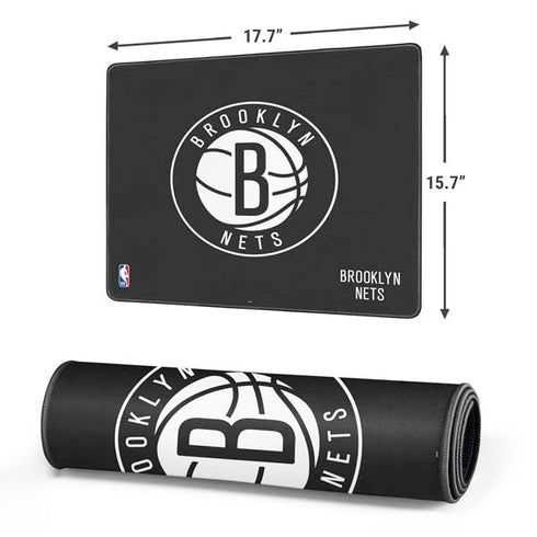 NBA Brooklyn Nets Distressed Gaming Mouse Pad