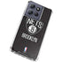 NBA Brooklyn Nets Distressed Moto G 5G (2025) Clear Case
