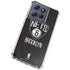 NBA Brooklyn Nets Distressed Moto G Stylus 5G (2025) Clear Case