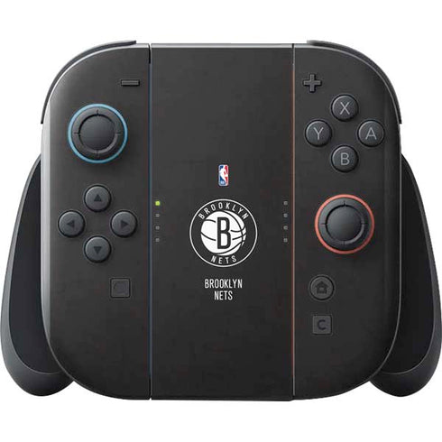 NBA Brooklyn Nets Distressed Nintendo Switch 2 (2025) with Joy-Con Skin