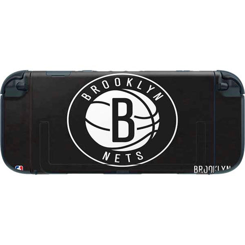 NBA Brooklyn Nets Distressed Nintendo Switch 2 (2025) with Joy-Con Skin