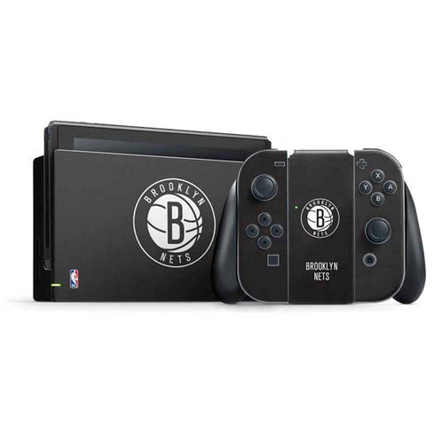 NBA Brooklyn Nets Distressed Nintendo Switch Bundle Skin