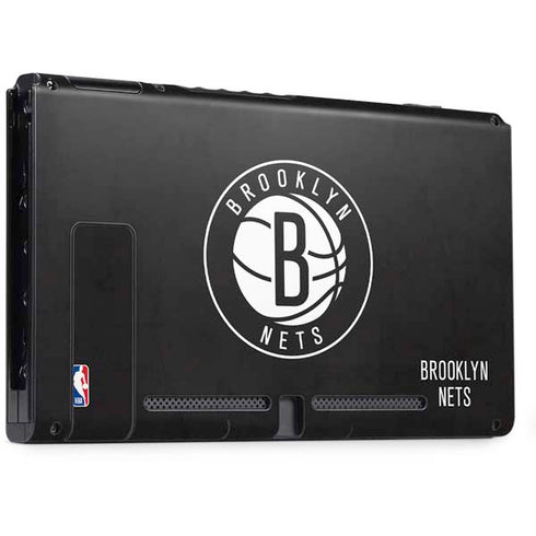 NBA Brooklyn Nets Distressed Nintendo Switch Bundle Skin