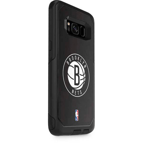 NBA Brooklyn Nets Distressed Otterbox Commuter Galaxy Skin