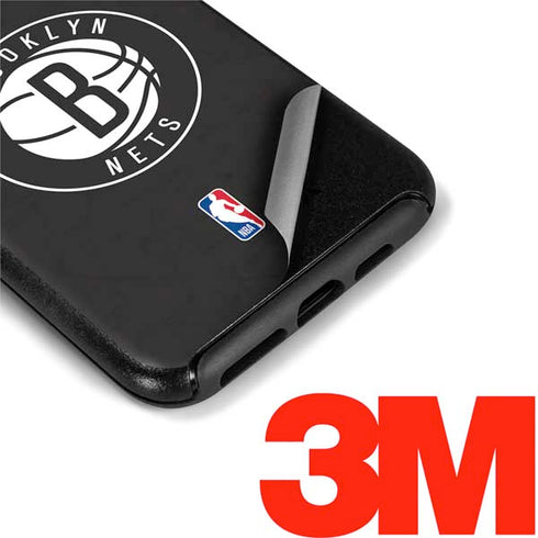 NBA Brooklyn Nets Distressed Otterbox Symmetry iPhone Skin