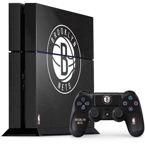 NBA Brooklyn Nets Distressed PlayStation PS4 Skins